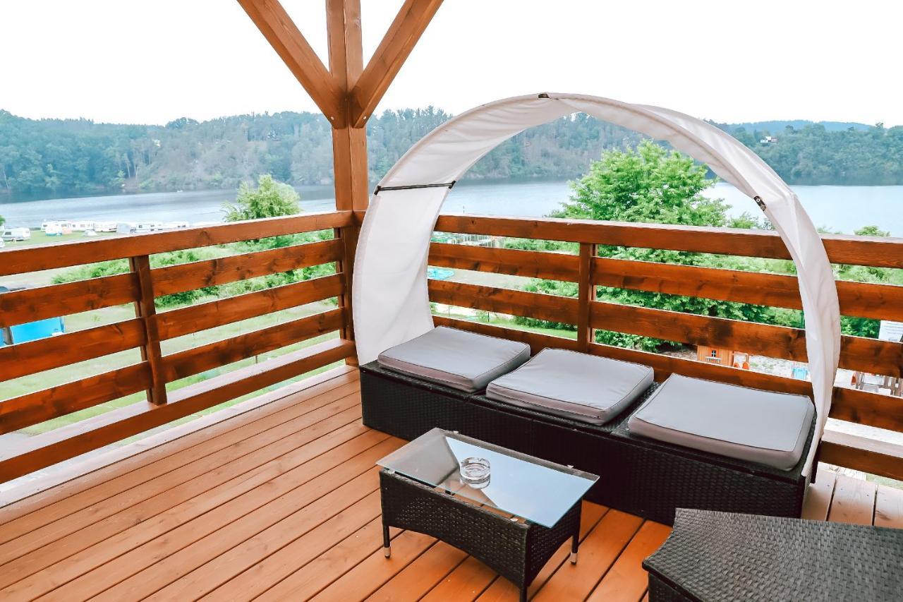 Chaty A Apartmany Hracholusky Kemp Kosatka Pnovany Luaran gambar